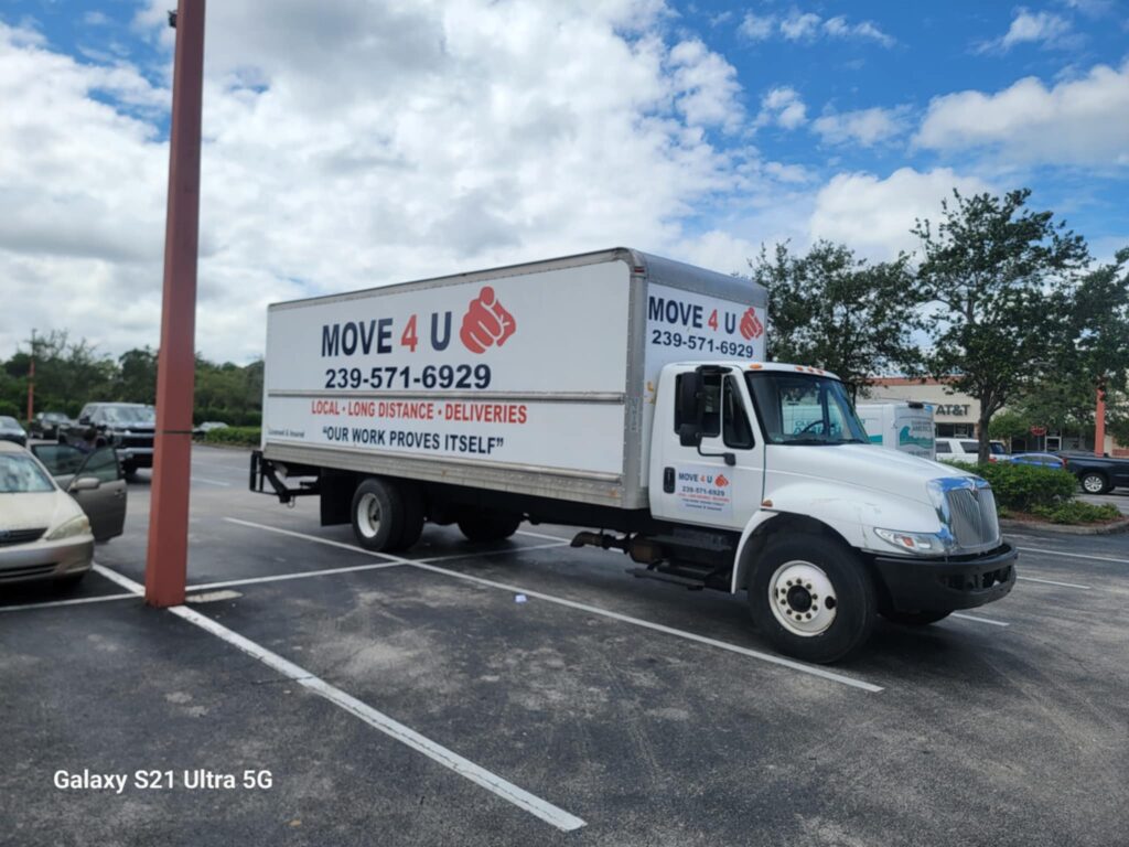 Trusted Naples Residential Moving Companies – MOVE 4 U, INC