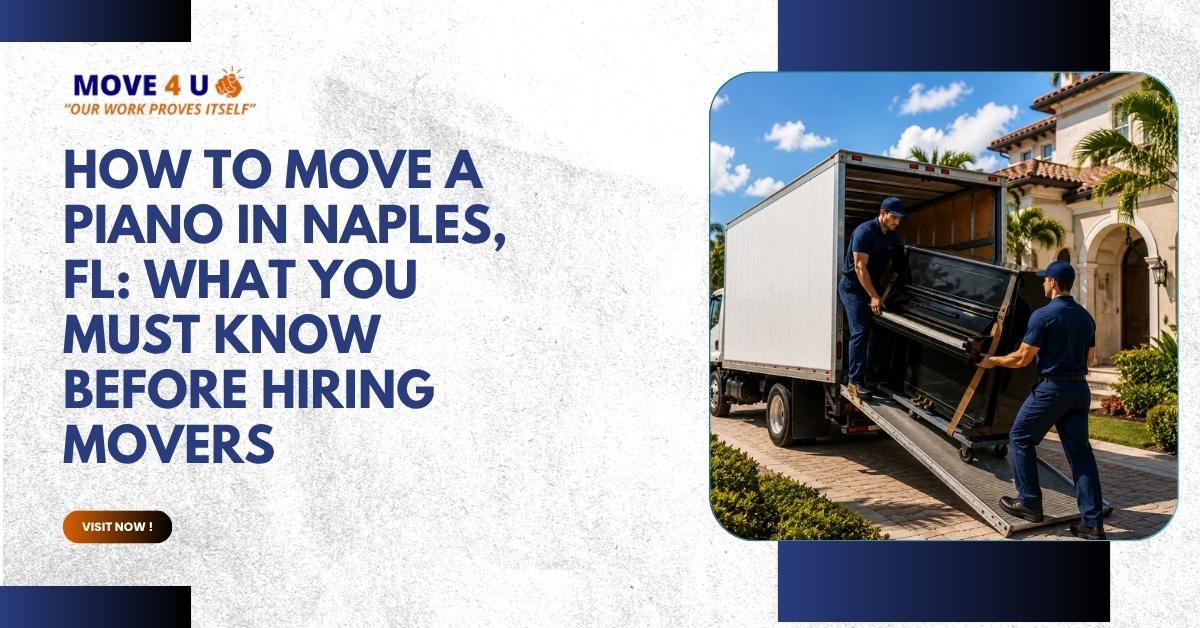 How to Move a Piano in Naples, FL What You Must Know Before Hiring Movers