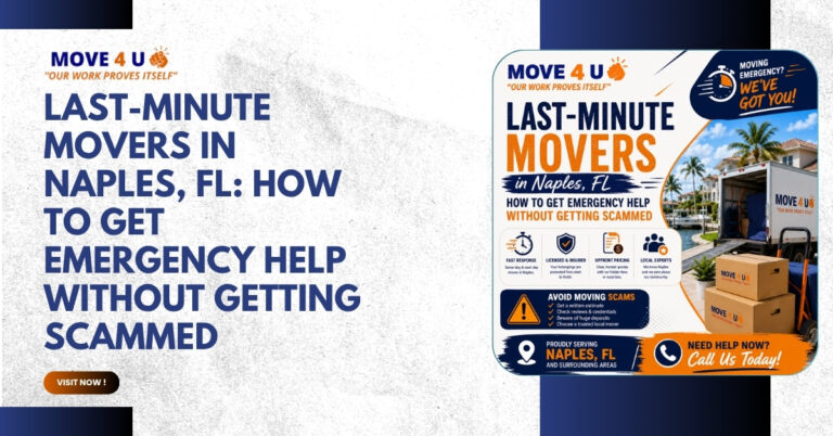 Last minute movers Naples Florida